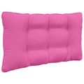 vidaXL Vankúš na vonkajšiu pohovku Polyester Ružová 80 x 68,5 cm