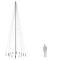 vidaXL Vianočný stromček so špicom 1134 teplých bielych LED 800 cm