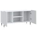 vidaXL TV skrinka Biela 102 x 34,5 x 52 cm Kompozitné drevo