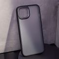 Saténové matné puzdro pre iPhone 15 Plus 6,7" čierne