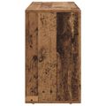 vidaXL Servírovacia skriňa ELST Staré drevo 100 x 35 x 59 cm