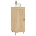 vidaXL Komoda dub sonoma 34,5x34x90 cm spracované drevo