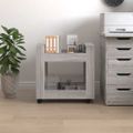 vidaXL Stolový vozík sivý dub sonoma 60x45x60 cm spracované drevo