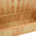 vidaXL Lavica 107x45x75,5 cm masívna jedľa