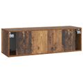 vidaXL Nástenná TV skrinka 98 x 31 x 30 cm Staré drevo