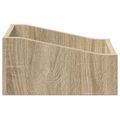 vidaXL Box na LP platne 2 ks Dub sonoma 23 x 33 x 16 cm