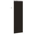 vidaXL Žalúzia Tmavohnedá 80 x 250 cm 35 mm Masívne Paulownia drevo