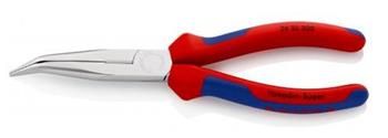 Knipex, 26 25 200, Polokulaté kliešte s brity (úzké ploché kliešte)