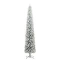 vidaXL Umelý vianočný stromček Zelená 300 cm PVC, oceľ a plast
