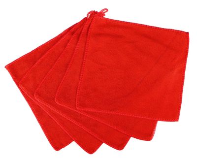 Čistící utěrky z mikrovlákna na mytí auta CAR DETAILING WASH TOWEL SET 5, 25x25cm 450g 5ks SIXTOL