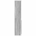 vidaXL Highboard Grey Sonoma 37,5x35x180 cm Engineered Wood