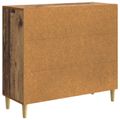 vidaXL Servírovacia skriňa Staré drevo 89 x 34,5 x 80 cm
