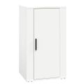 vidaXL Komoda biela 40x33x70 cm spracované drevo