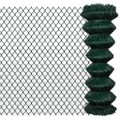 vidaXL Drôtené pletivo, oceľ 1,25x15 m, zelené