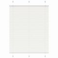 vidaXL plisovaná roleta biela 110x100 cm šírka látky 109,4 cm