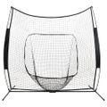 vidaX Tréningová sieť na baseball a softball 241x106,5x216 cm kov