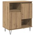 vidaXL Servírovacia skriňa Remeselný dub 60 x 35 x 70 cm
