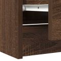 VidaXL TV skrinka Hnedý Dub 60x35x54 cm Drevo