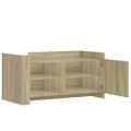 vidaXL Konferenčný stolík dub sonoma 100x50x50 cm kompozitné drevo