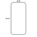 Etteri tempered glass 9D for iPhone 16 Pro / 17 / 17 Pro / 18 / 18 Pro 6,3"
