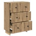 vidaXL Zásuvkový kabinet 66 x 34,5 x 90 cm Kompozitné drevo