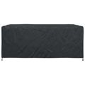 vidaXL Obal na nábytok Jednofarebný Čierna 280 x 204 x 106 cm 420D