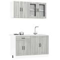 vidaXL 4-dielna sada kuchynských skriniek Lucca, kompozitné drevo