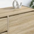 vidaXL TV skrinka 100 x 36 x 49.5 cm Sonoma Kompozitné drevo