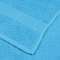 vidaXL Utierky na umývanie FROGN 10 ks tyrkysové 30x30 cm 360 g/m²