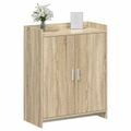vidaXL Skriňa na topánky Dub sonoma 73,5 x 36 x 92 cm Kompozitné drevo