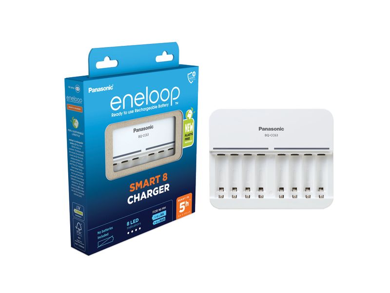 Panasonic BQ-CC63 EKO Eneloop nabíjačka na 8 batérií