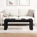 vidaXL Konferenčný stolík Čierny dub 102 x 50 x 35 cm Kompozitné drevo