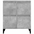 vidaXL Komoda betónovo sivá 60x35x70 cm spracované drevo