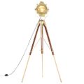 vidaXL Lampa na statíve, mangový masív 193 cm