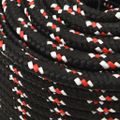 vidaXL Lodné lano čierne 12 mm 100 m polypropylén