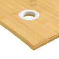 vidaXL Doska stola 100x60x1,5 cm bambus