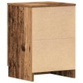 vidaXL Nočné skrinky 2 ks Staré drevo 38x35x55 cm Konštruktérske drevo