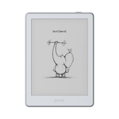 E-book ONYX BOOX GO 6 (Gen II), stone, 6'' Carta 1300, 32GB, Bluetooth, Android 11, E-ink displej