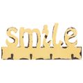 vidaXL Nástenný vešiak SMILE 50x23 cm