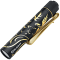 I3T 2 EOS
(Dragon & Phoenix Golden Black) OLIGHT 1 x 1.5V AAA Alkaline 
Battery (Inclu