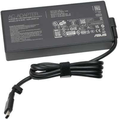 ADAPTÉR 250W 20V 3P (RECTANGLE) C14 orig. ASUS