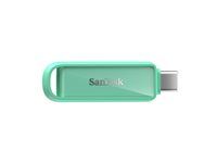SanDisk Phone Drive - Jednotka USB flash - 1 TB - USB-C 3.2 Gen 1 - morská pena Seafoam, zelená