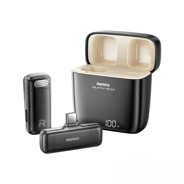 Mikrofón REMAX K13 s klipom, USB-C, čierny