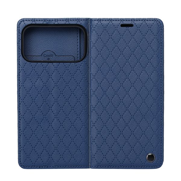 Puzdro Smart Caro pre iPhone 17 Pro Max 6,9" / 18 Pro Max 6,9" tmavomodrá