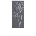 vidaXL Záhradná clona na súkromie Rezací Antracit 50 x 140 cm