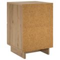 vidaXL Nočný stolík Dub artisan 33,5 x 34,5 x 50 cm Kompozitné drevo