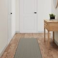 vidaXL Behúň na koberce sisalový vzhľad strieborný 50x150 cm