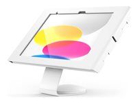 Compulocks Apex - Stojan - odkrytá predná/zadná kamera a senzory - pre tablet - hliník - biela - montáž na stenu, upevniteľné na stôl - pre Apple 10.9-inch iPad (10. generácia); iPad (A16)