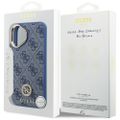 Puzdro Guess 4G Strass Logo MagSafe pre iPhone 17 modré