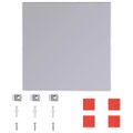 vidaXL Bezrámové zrkadlové kachličky sklo 16 ks 20,5 cm